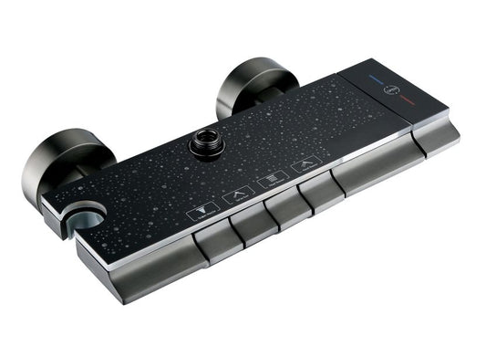 Gravity Piano Bath Set | Metallic Grey