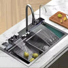 Multifunctional Piano Kitchen Sink Bowl | Black
