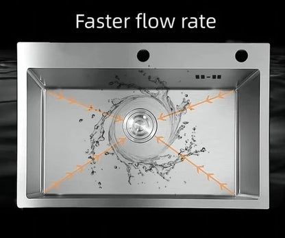 Stainless Steel Kitchen Sink Bowl | HM60*45cm