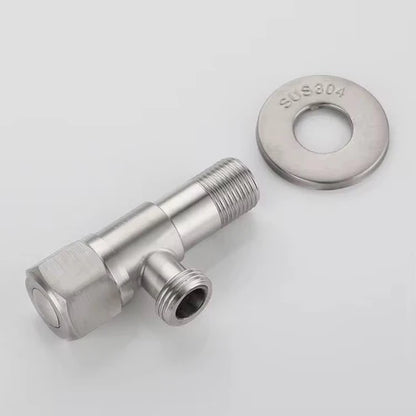 Bath Set Square Steel | Nickel