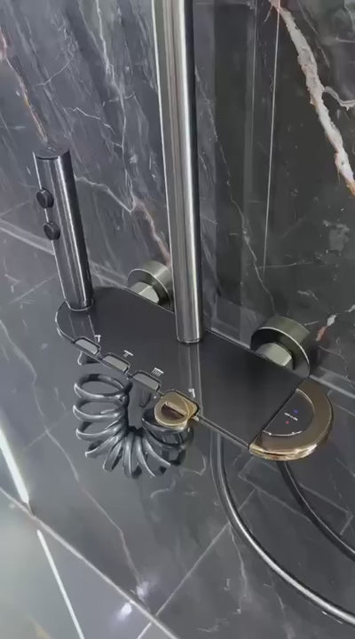 Bath Set Piano Gold | Grey