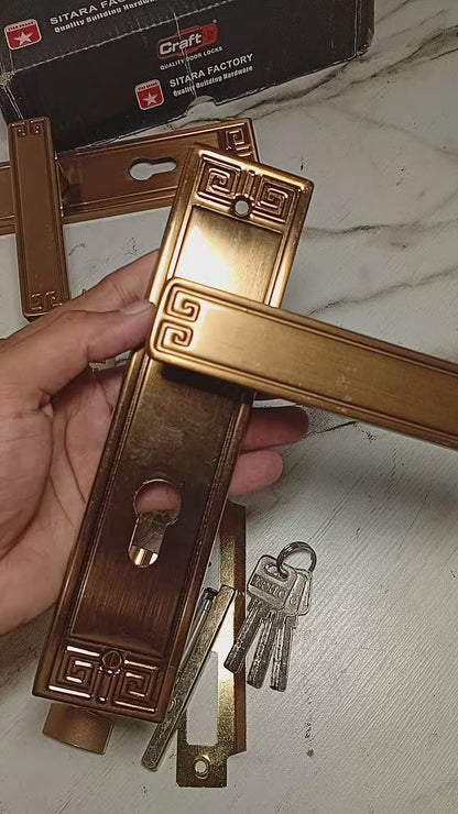 YPHC Handle Lock | Golden