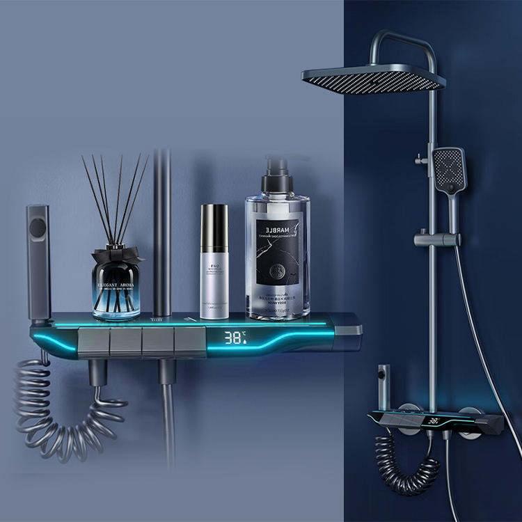 Bath Set Piano Glass | Grey - Image 3